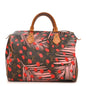Monogram Jungle Dots Speedy 30 Sugar Pink Poppy