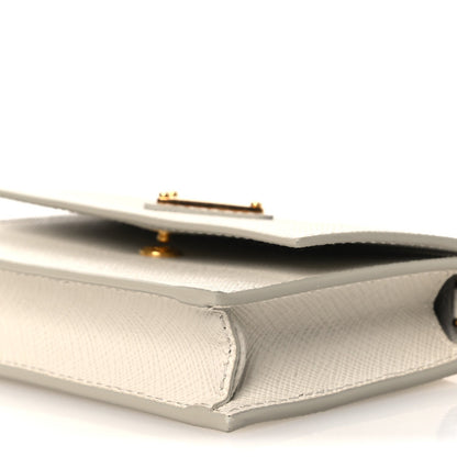 Saffiano Card Holder With Chain Talco