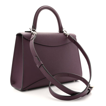 Carat Calfskin Gabrielle PM Eggplant