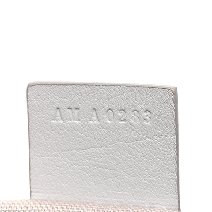 Tumbled Calfskin Mini Voyou Boyfriend Party Bag Light Grey