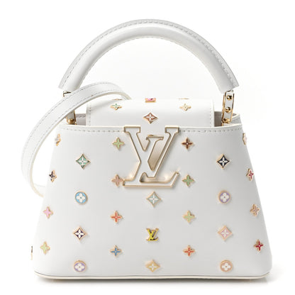 LV X TM Cowhide Mini Capucines Multicolor
