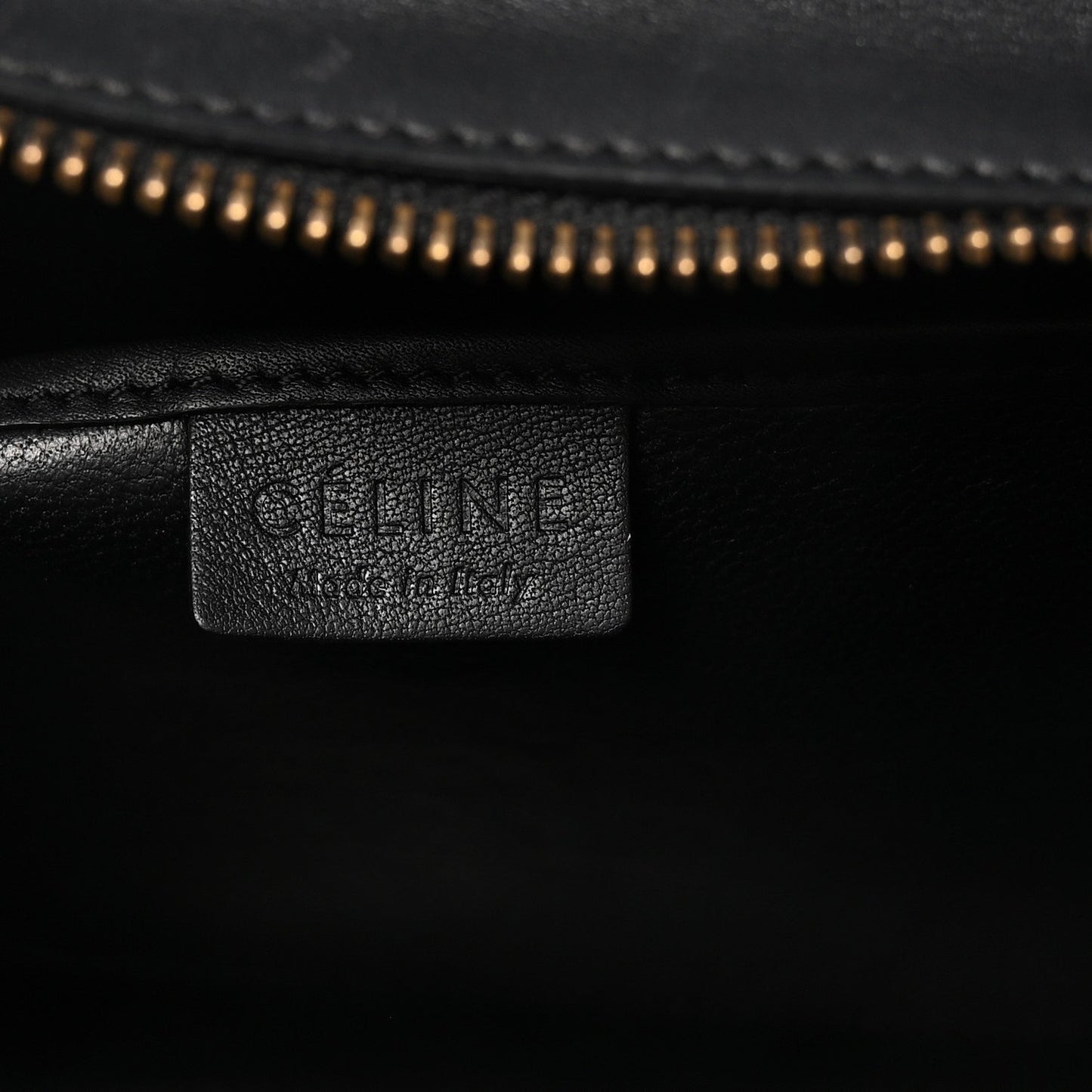 Smooth Calfskin Nano Luggage Black