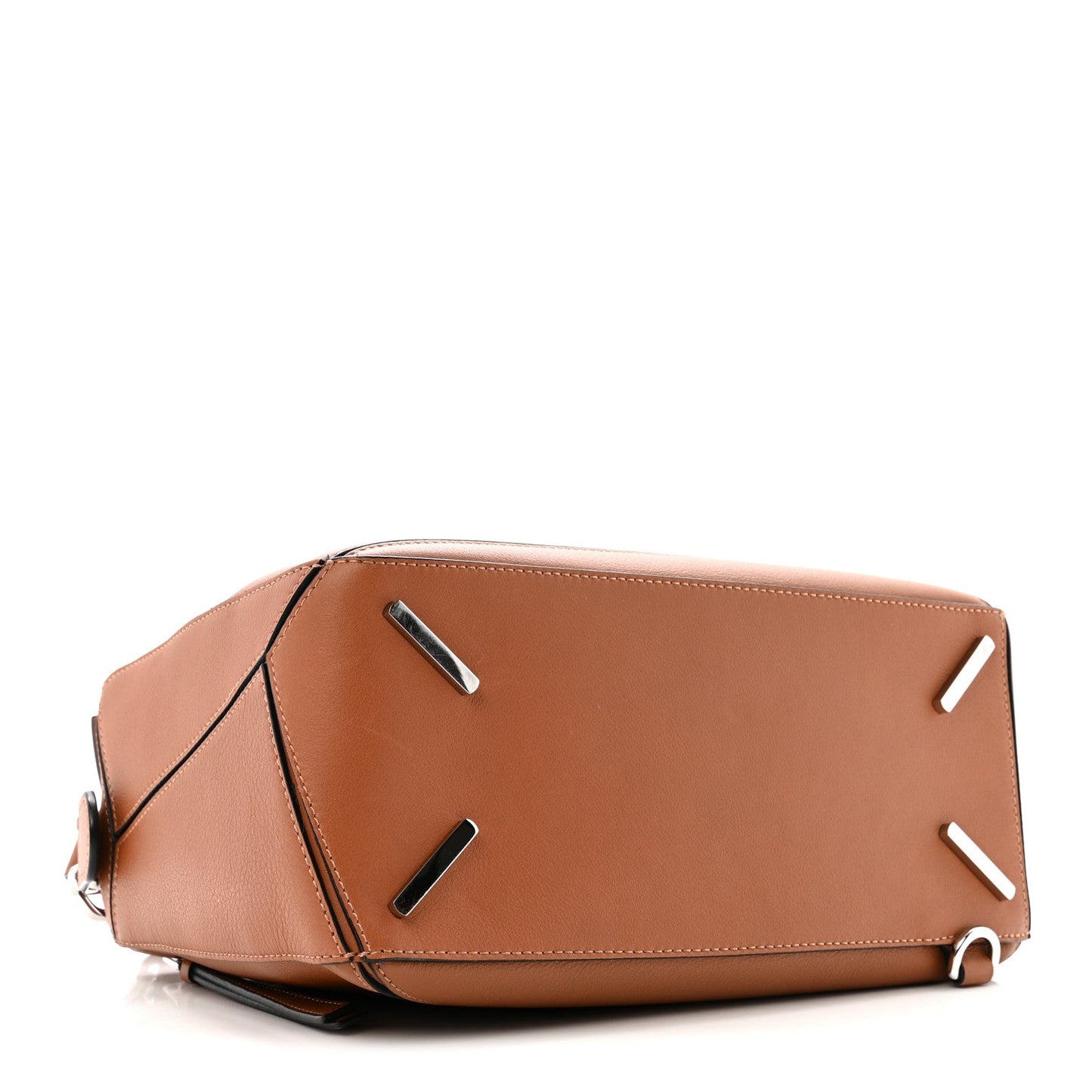 Calfskin Medium Puzzle Bag Tan