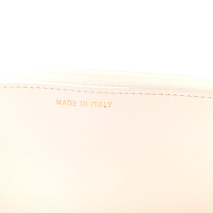 Lambskin Quilted Resin CC Mini Flap Bag White Black