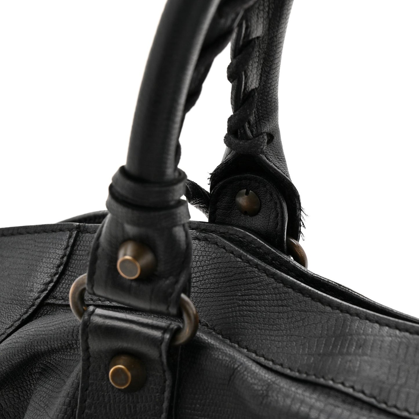 Calfskin Lizard Embossed Classic Hardware City Black