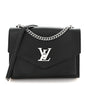 Soft Calfskin My Lockme Chain Bag BB Black