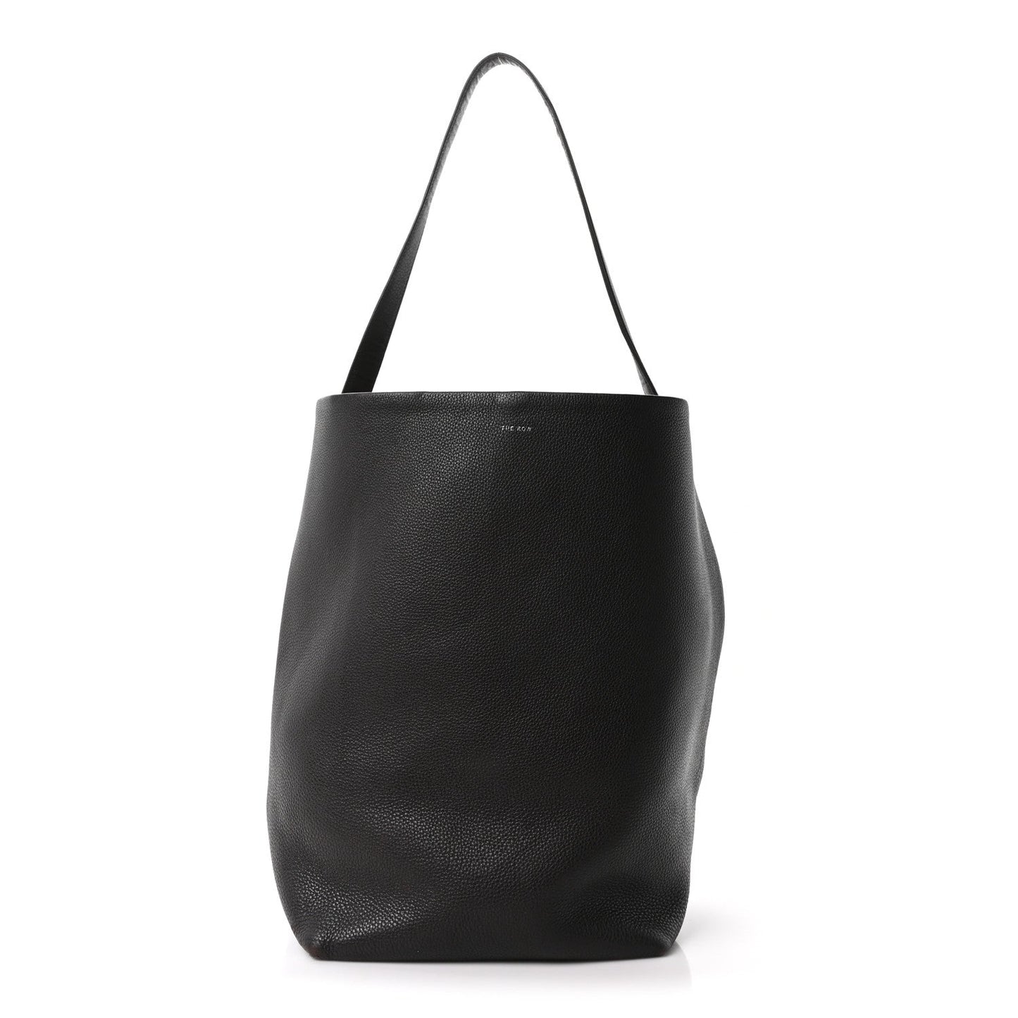 Grained Calfskin Large N/S Park Tote Brown