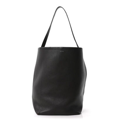 Grained Calfskin Large N/S Park Tote Brown