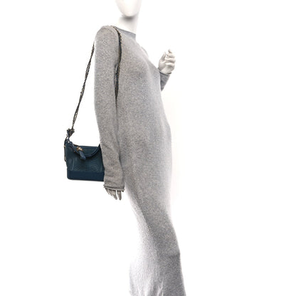 Snakeskin Small Gabrielle Hobo Blue