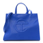 Vegan Leather Medium Shopping Bag Painters Tape