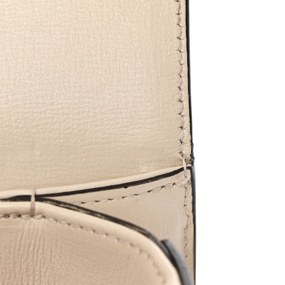 GG Supreme Monogram Horsebit 1955 Shoulder Bag Beige Mystic White