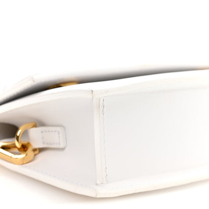 Smooth Calfskin Le Chiquito Long White