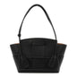 French Calfskin Maxi Intrecciato Arco 33 Black