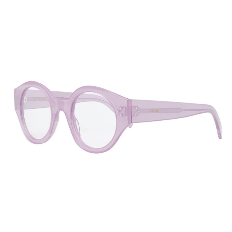 Celine Eyeglasses Rectangle Full Rim, Shiny Black Frame and Clear Demo Lens Lens CL50123I001