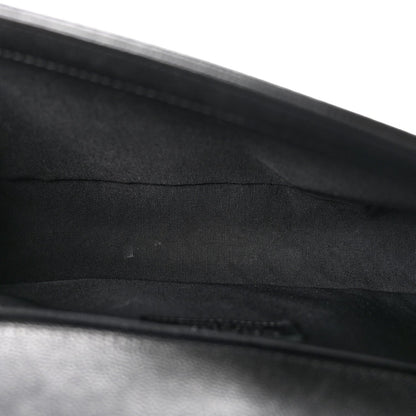 Caviar Quilted Medium Boy Flap So Black