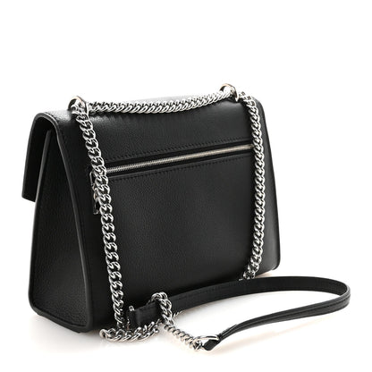 Soft Calfskin My Lockme Chain Bag BB Black