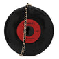 Patent Vinyl Record Clutch Black