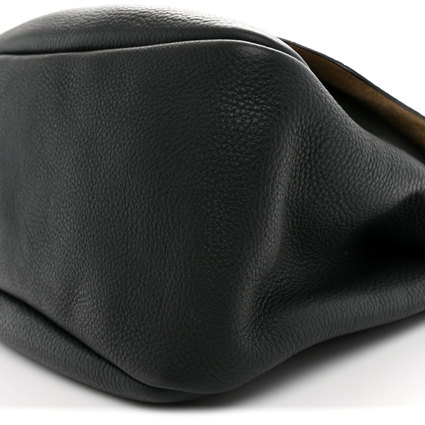 Calfskin Small Mail Bag Bottle Green