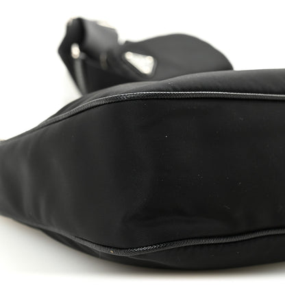 Re-Nylon Saffiano Re-Edition 2005 Shoulder Bag Black