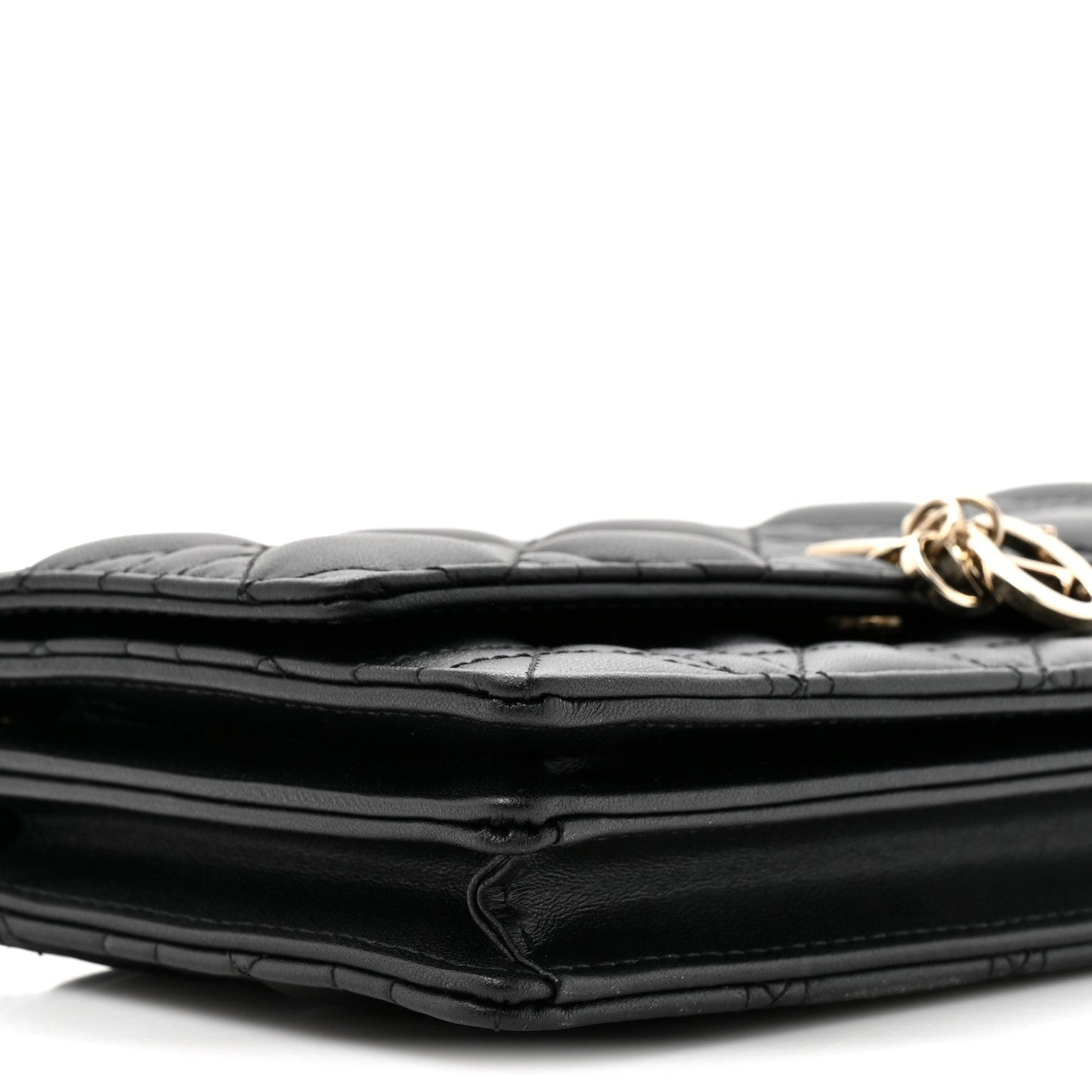 Lambskin Cannage Mini My Dior Bag Black