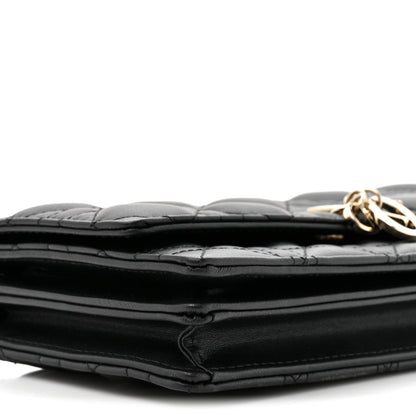 Lambskin Cannage Mini My Dior Bag Black