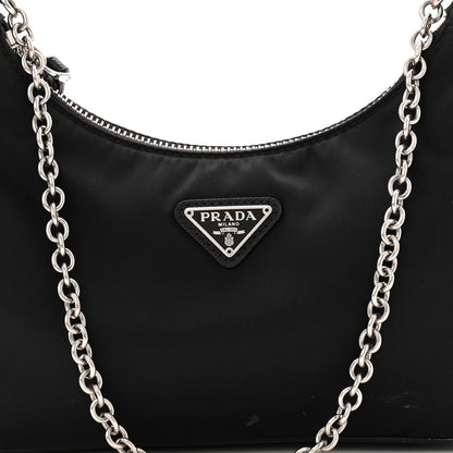 Nylon Re-Edition 2005 Shoulder Bag Black