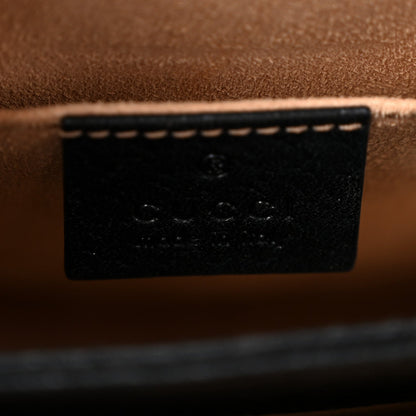 Calfskin GG Web Small Ophidia Chain Shoulder Bag Black