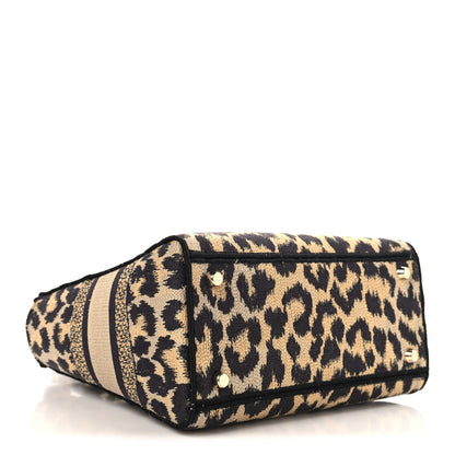 Canvas Medium Mizza Embroidered Lady D-Lite Beige Multicolor
