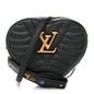 Calfskin New Wave Heart Bag Black