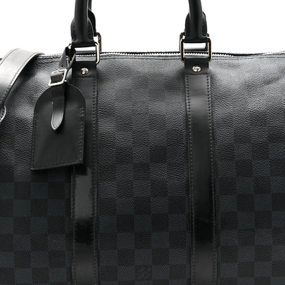 Damier Cobalt Keepall Bandouliere 45