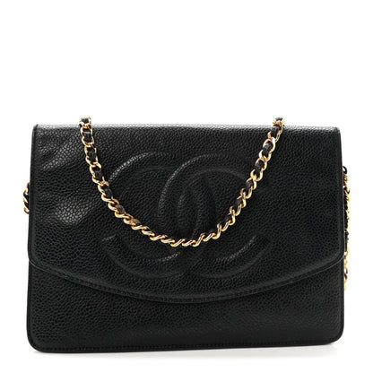 Caviar Timeless CC Wallet On Chain WOC Black