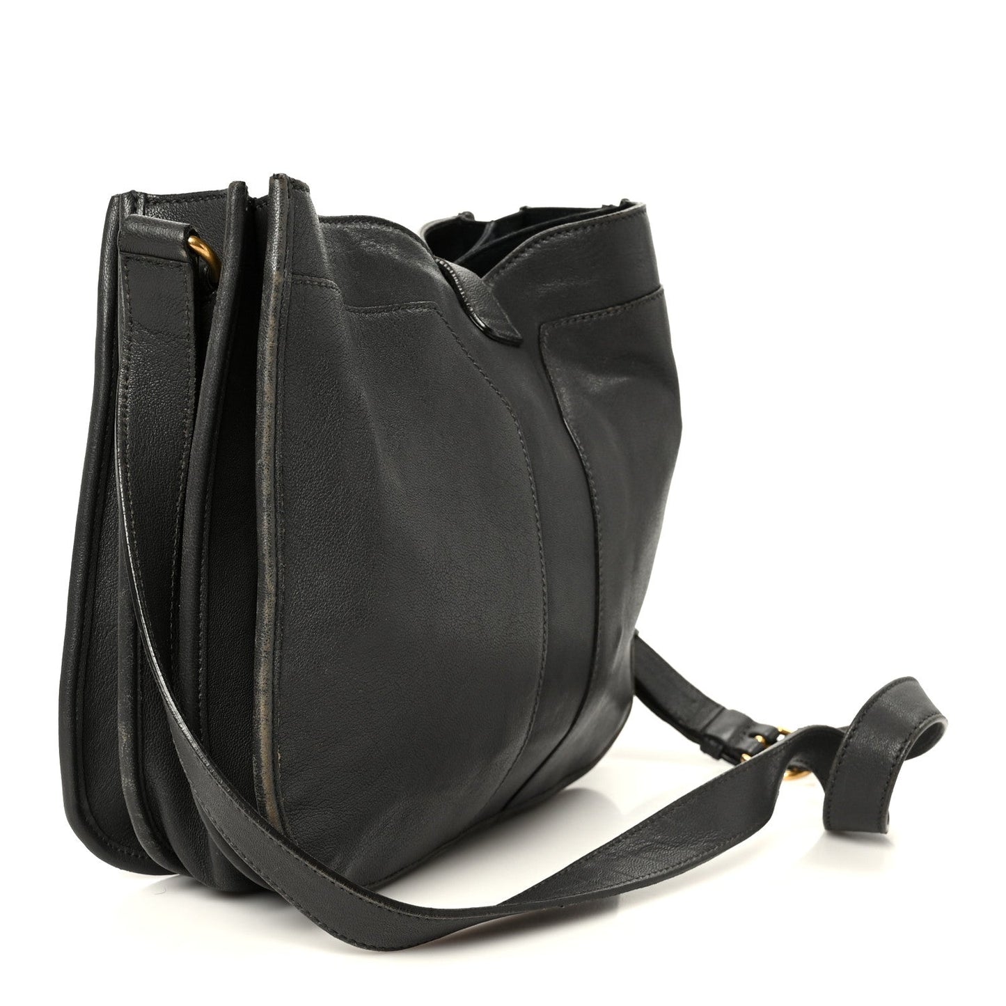 Sheepskin Medium Chyc Shoulder Bag Grey