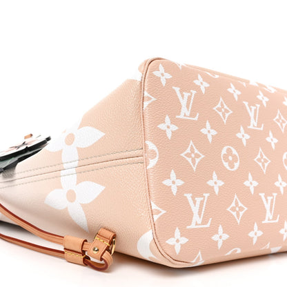 Monogram Giant By The Pool Neverfull MM Brume