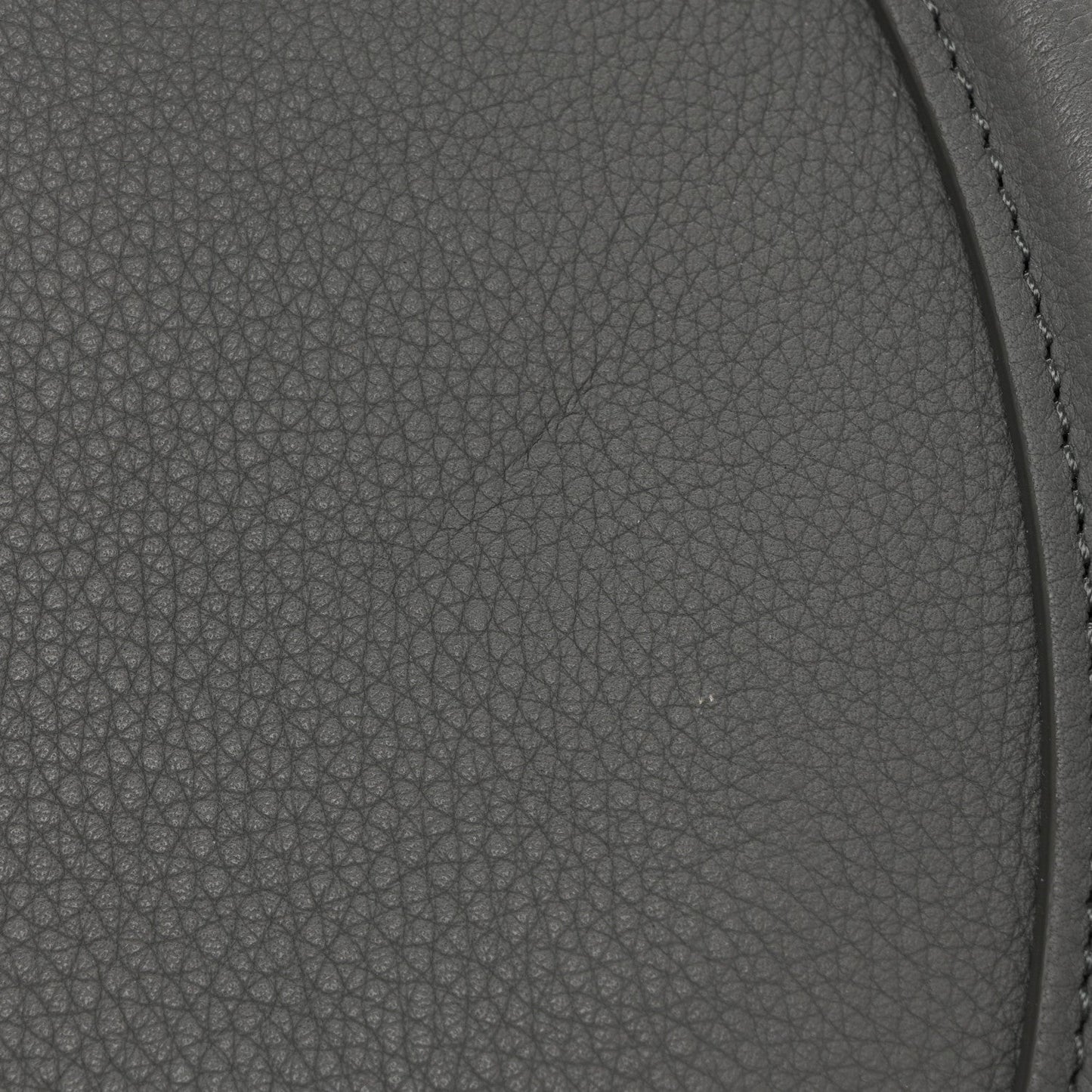 Baby Drummed Calfskin Micro Luggage Kohl
