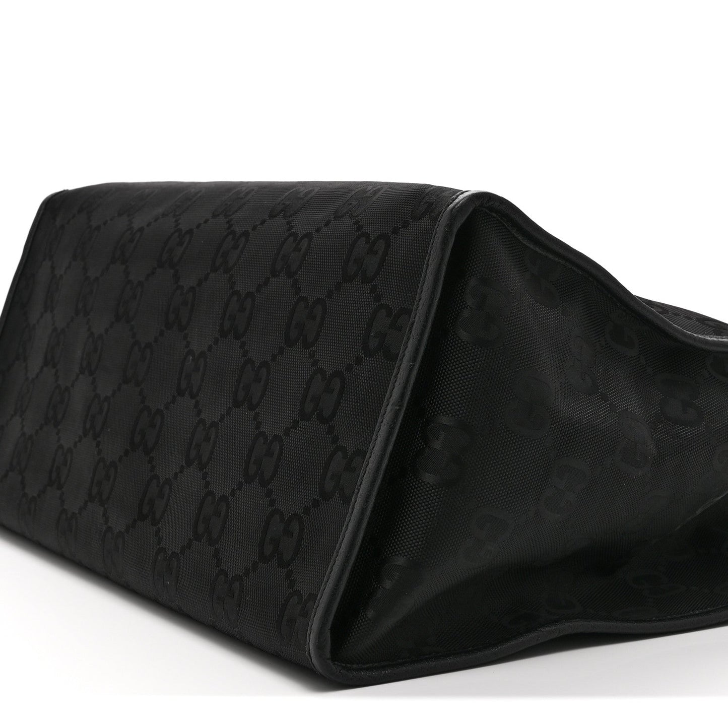 Econyl Nylon Monogram Large Off The Grid Tote Bag Black