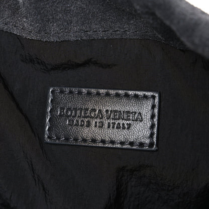 Suede Calfskin Intrecciato Medium Dustbag Grey