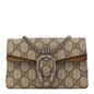 GG Supreme Monogram Super Mini Dionysus Shoulder Bag Taupe