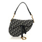Oblique Saddle Bag Blue