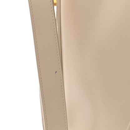 Calfskin Medium Emmanuelle Bucket Bag Nude Powder