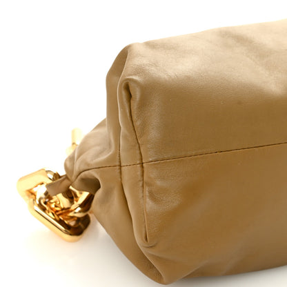 Calfskin The Pouch Chain Moutarde