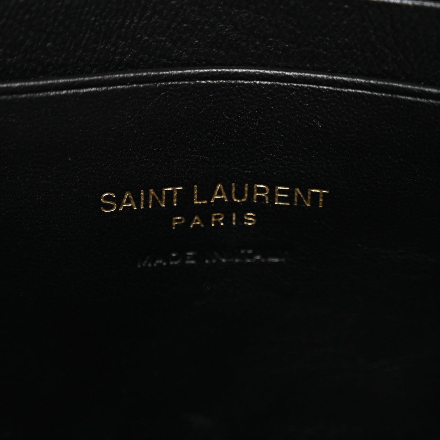 Grain De Poudre Matelasse Monogram Mini Lou Camera Bag Black