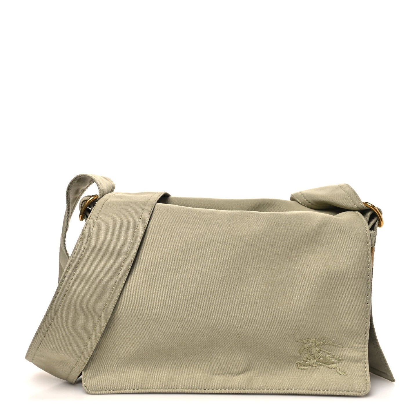 Canvas Trench Crossbody Bag Flax