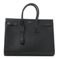 Grained Calfskin Large Sac De Jour Carryall Black