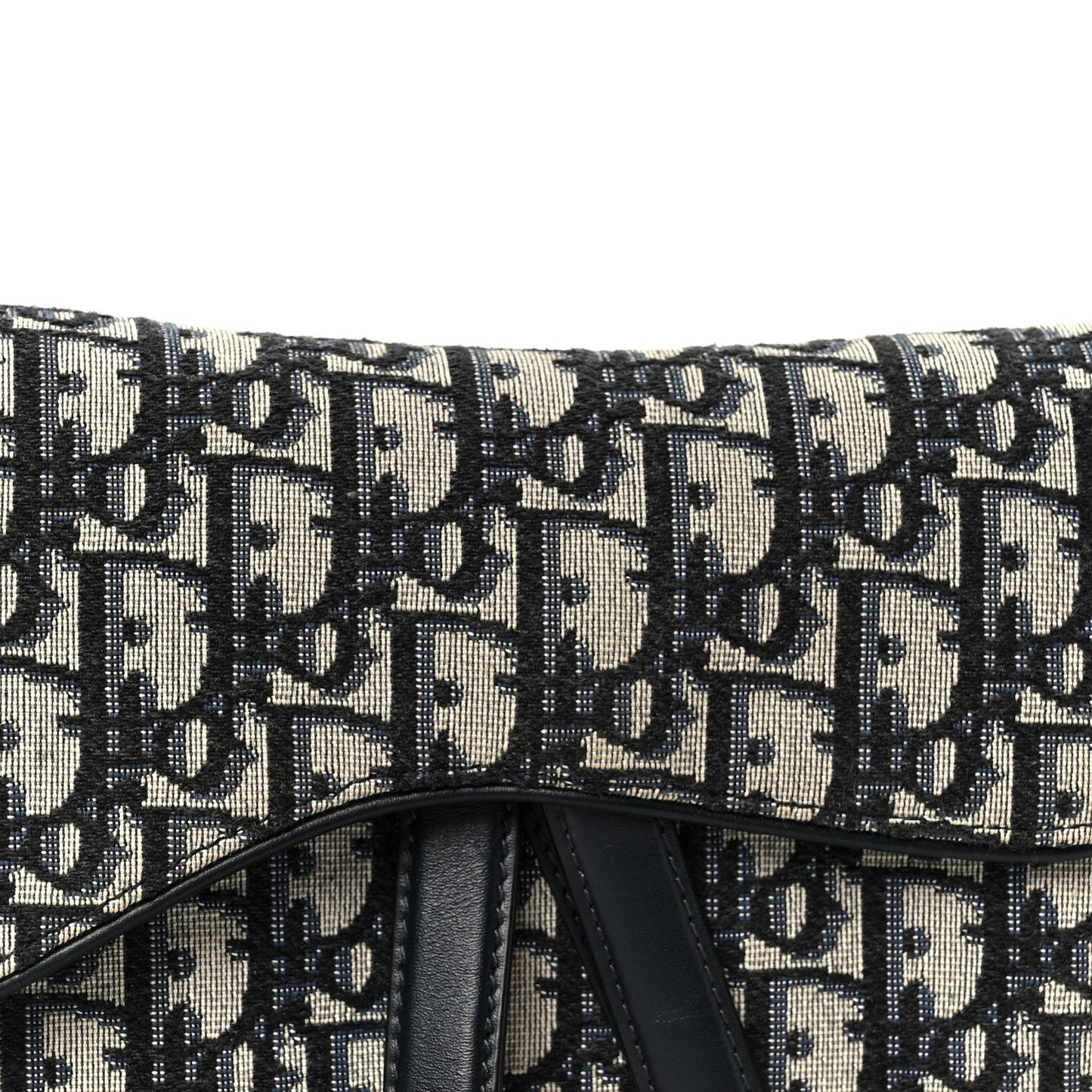 Oblique Saddle Bag Blue