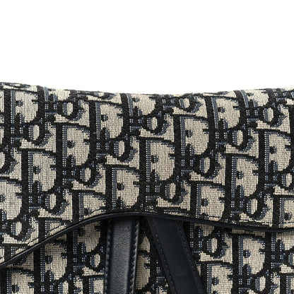 Oblique Saddle Bag Blue