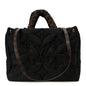 Econyl Monogram Pillow Giant Onthego MM  Black