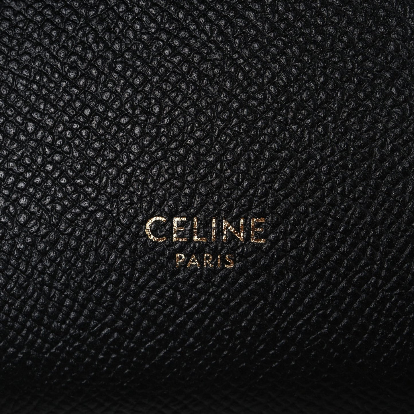 Grained Calfskin Nano Belt Bag Black
