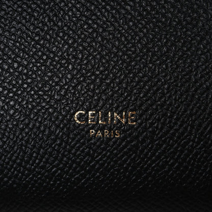 Grained Calfskin Nano Belt Bag Black