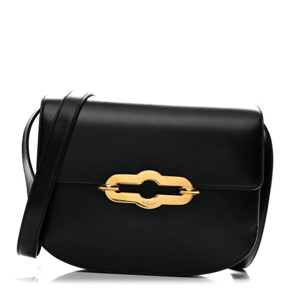 Super Lux Calfskin Small Pimlico Satchel Black