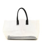 PVC Nappa Intrecciato Large Cabat Transparent Fondente